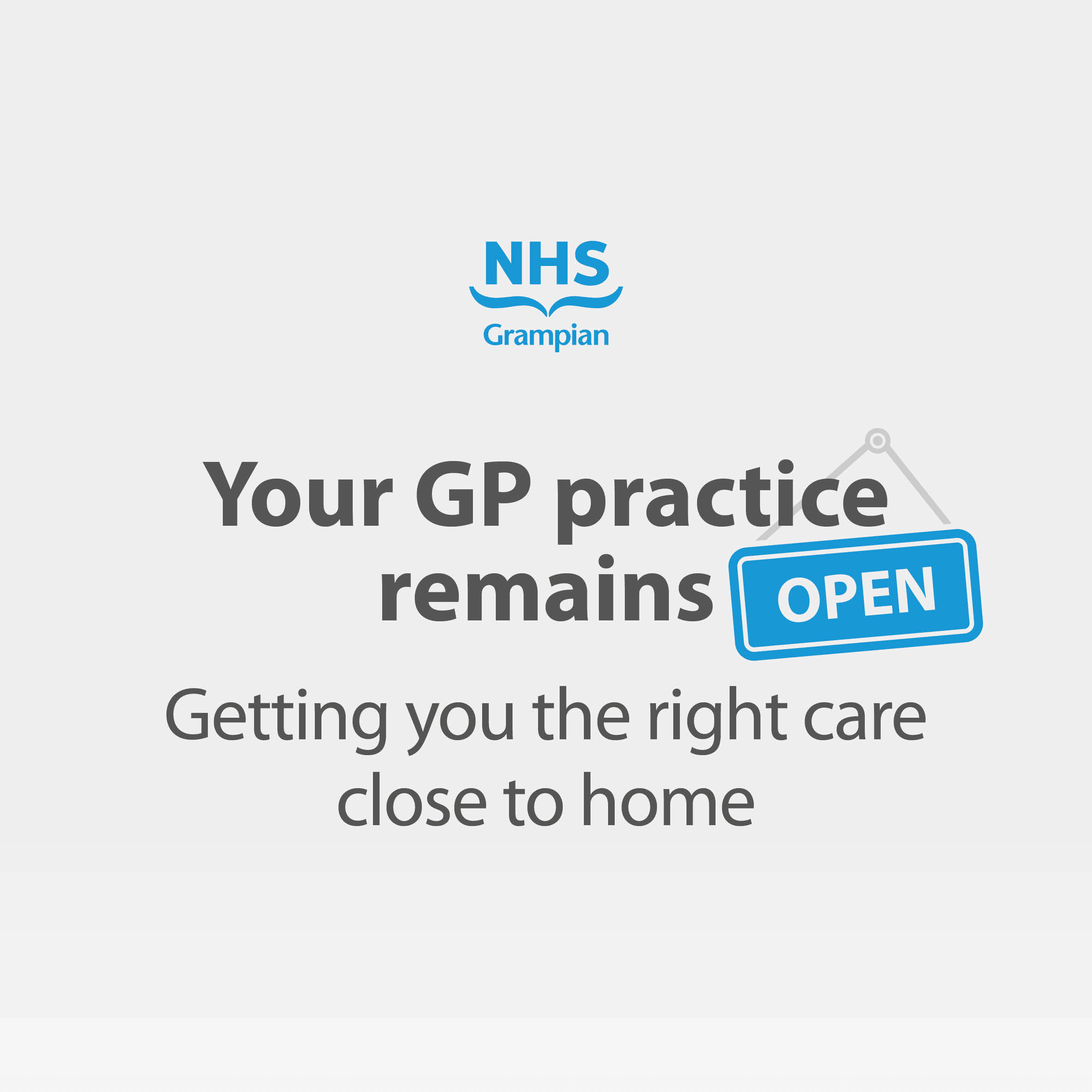 Your GP Pracatice remains open! Click this link to meet the people in your practice team who are here to help in their different roles.